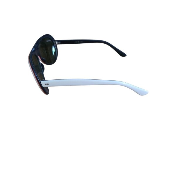 Vintage STYLE EYES Sunglasses Red White Blue #461 Mirror Sportsman 1970s Japan main image 9